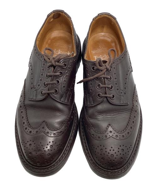 Tricker's（トリッカーズ）Tricker's (トリッカーズ) BOURTON ウィングチップシューズ ブラウン サイズ:8 1/2の古着・服飾アイテム