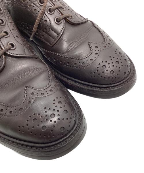 Tricker's（トリッカーズ）Tricker's (トリッカーズ) BOURTON ウィングチップシューズ ブラウン サイズ:8 1/2の古着・服飾アイテム
