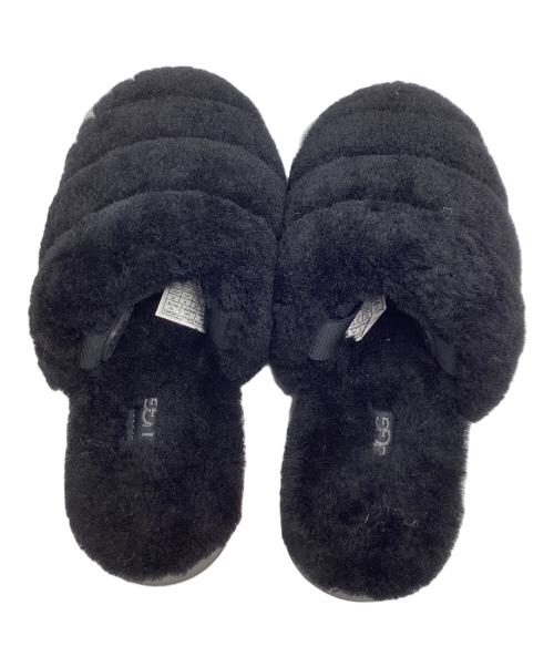 UGG（アグ）UGG (アグ) スーパー フラップ スリッパ ブラック サイズ:23の古着・服飾アイテム