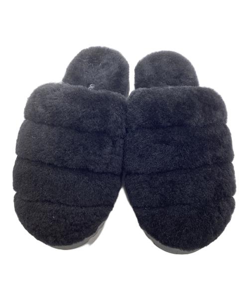 UGG（アグ）UGG (アグ) スーパー フラップ スリッパ ブラック サイズ:23の古着・服飾アイテム