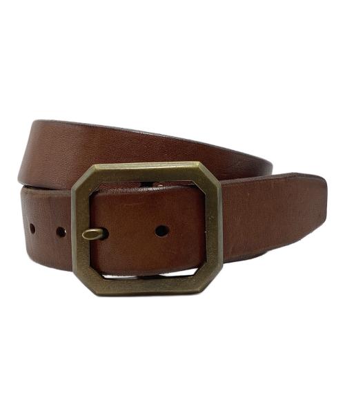 VINTAGE WORKS（ヴィンテージワークス）VINTAGE WORKS (ヴィンテージワークス) レザーベルト ブラウン サイズ:35/89の古着・服飾アイテム