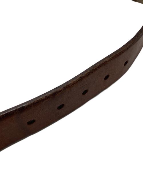 VINTAGE WORKS（ヴィンテージワークス）VINTAGE WORKS (ヴィンテージワークス) レザーベルト ブラウン サイズ:35/89の古着・服飾アイテム