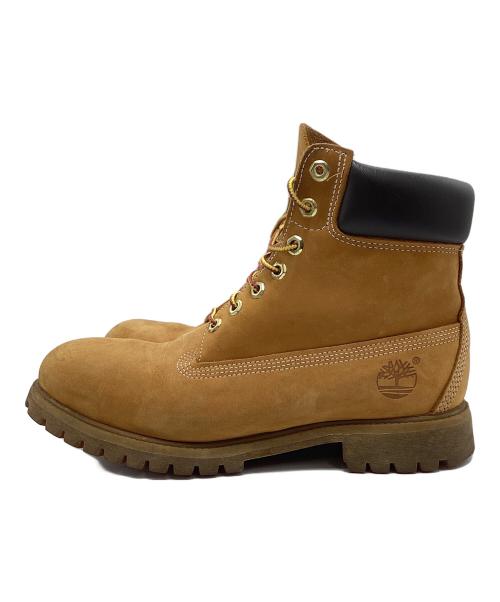 Timberland（ティンバーランド）Timberland (ティンバーランド) 6インチ プレミアム ウォータープルーフ ブーツ ベージュ サイズ:Mの古着・服飾アイテム