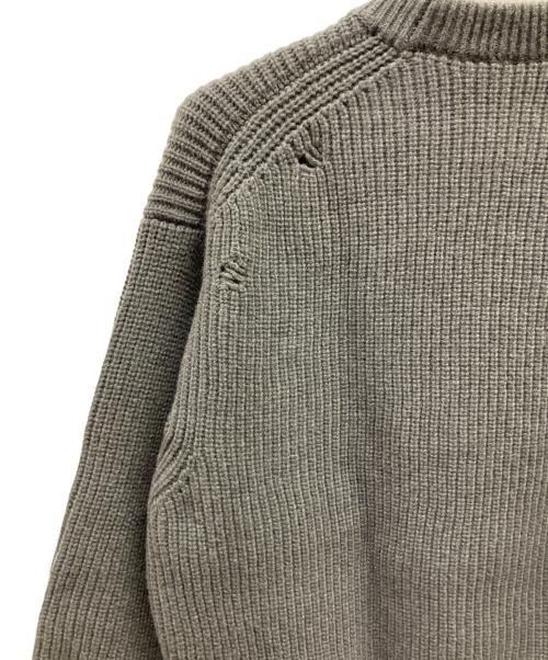 stein（シュタイン）stein (シュタイン) MILLED DAMAGE KNIT グレー サイズ:Sの古着・服飾アイテム