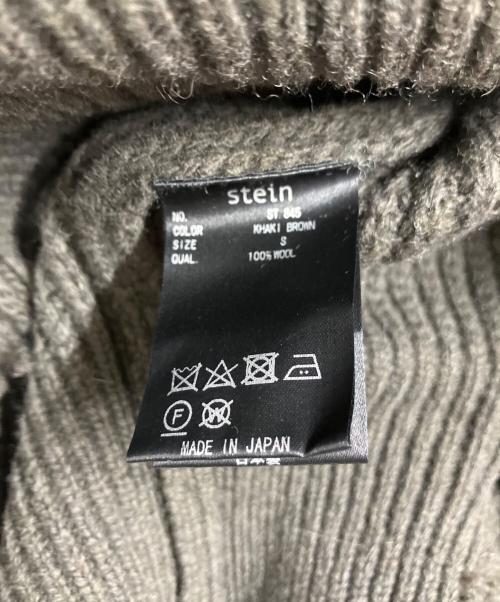 stein（シュタイン）stein (シュタイン) MILLED DAMAGE KNIT グレー サイズ:Sの古着・服飾アイテム