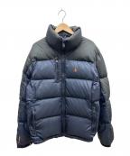 POLO RALPH LAURENポロ・ラルフローレン）の古着「ダウンジャケット」｜ネイビー×ブラック
