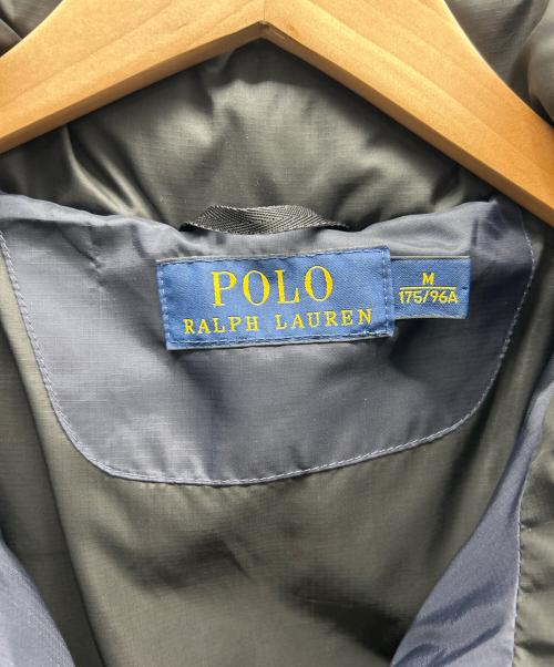POLO RALPH LAUREN（ポロ・ラルフローレン）POLO RALPH LAUREN (ポロ・ラルフローレン) ダウンジャケット ネイビー×ブラック サイズ:Mの古着・服飾アイテム