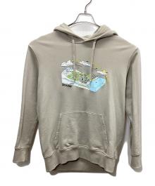 WIND AND SEA（ウィンダンシー）の古着「プルオーバーパーカー」｜ベージュ