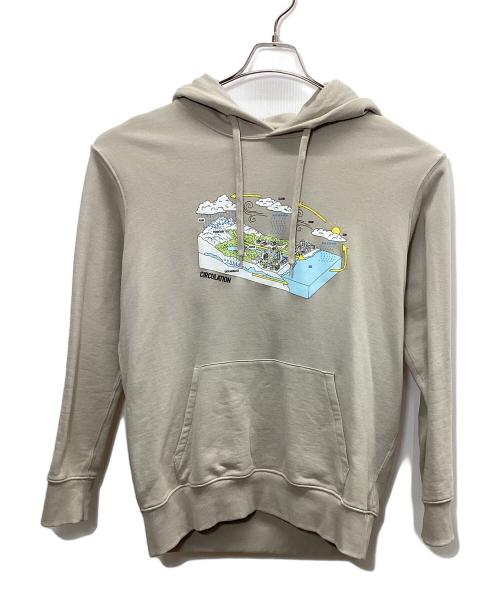 WIND AND SEA（ウィンダンシー）WIND AND SEA (ウィンダンシー) プルオーバーパーカー ベージュ サイズ:Lの古着・服飾アイテム