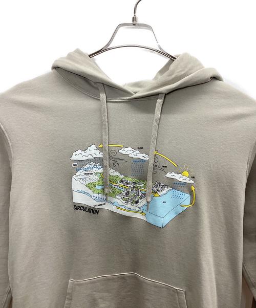 WIND AND SEA（ウィンダンシー）WIND AND SEA (ウィンダンシー) プルオーバーパーカー ベージュ サイズ:Lの古着・服飾アイテム