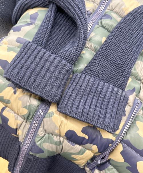 JOTT（ジョット）JOTT (ジョット) ニットダウンジャケット ネイビー サイズ:サイズ表記無の古着・服飾アイテム