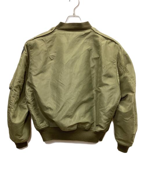 BUZZ RICKSON'S（バズリクソンズ）Buzz Rickson's (バズリクソンズ) L-2フライトジャケット 黄緑 サイズ:44の古着・服飾アイテム