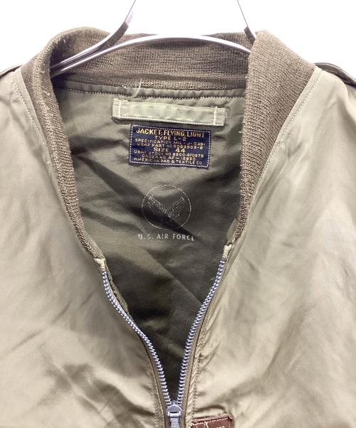 BUZZ RICKSON'S（バズリクソンズ）Buzz Rickson's (バズリクソンズ) L-2フライトジャケット 黄緑 サイズ:44の古着・服飾アイテム
