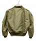 Buzz Rickson's (バズリクソンズ) L-2フライトジャケット 黄緑 サイズ:44：15000円