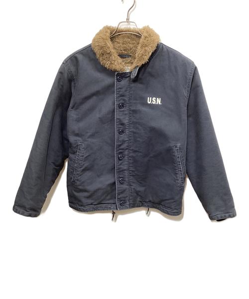 NAVY DEPARTMENT（ネイビーデパートメント）NAVY DEPARTMENT (ネイビーデパートメント) N-1デッキジャケット ネイビー サイズ:42の古着・服飾アイテム