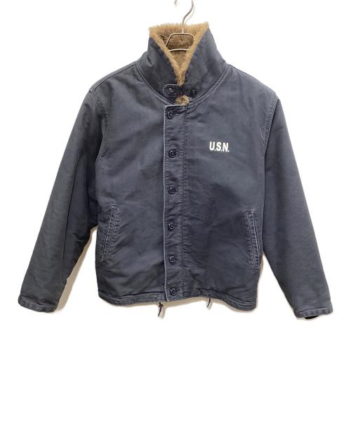 NAVY DEPARTMENT（ネイビーデパートメント）NAVY DEPARTMENT (ネイビーデパートメント) N-1デッキジャケット ネイビー サイズ:42の古着・服飾アイテム