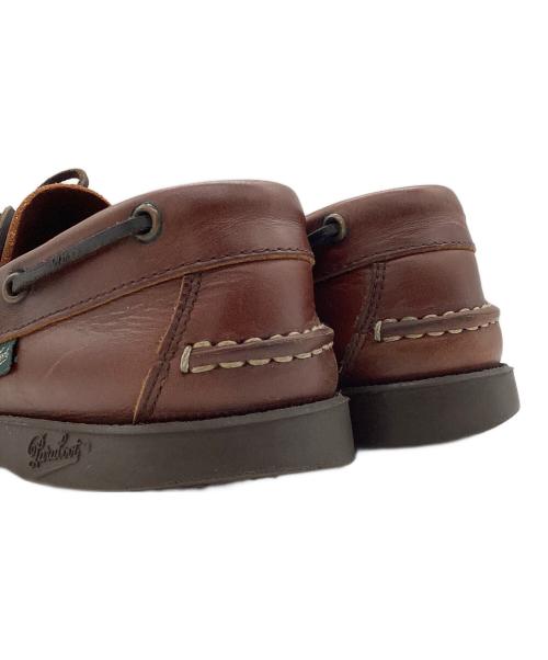 PARABOOT（パラブーツ）PARABOOT (パラブーツ) BARTH/MARINE　デッキシューズ ブラウン サイズ:25の古着・服飾アイテム