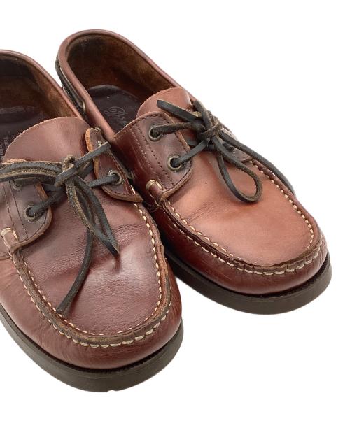 PARABOOT（パラブーツ）PARABOOT (パラブーツ) BARTH/MARINE　デッキシューズ ブラウン サイズ:25の古着・服飾アイテム