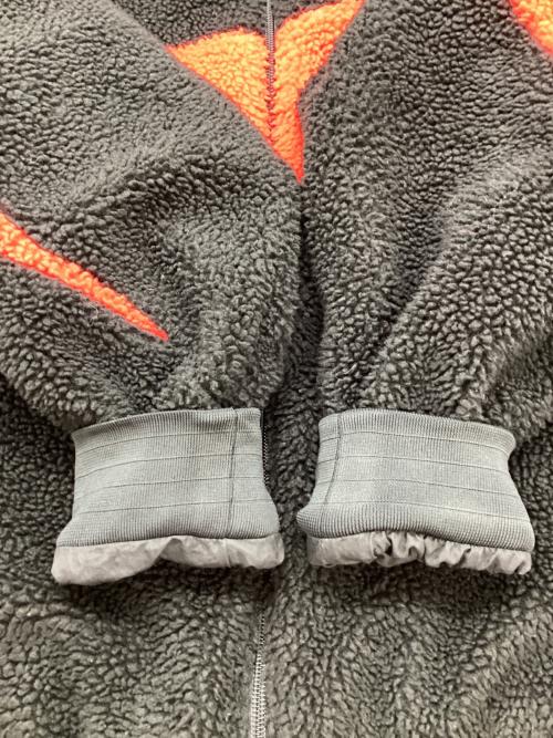 NIKE（ナイキ）NIKE (ナイキ) ボアジャケット ブラック×レッド サイズ:Mの古着・服飾アイテム