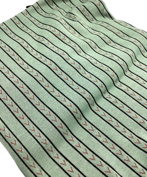 Mame Kurogouchi（マメクロゴウチ）Mame Kurogouchi (マメクロゴウチ) ペディセルジャガードニットドレス グリーン サイズ:Sの古着・服飾アイテム