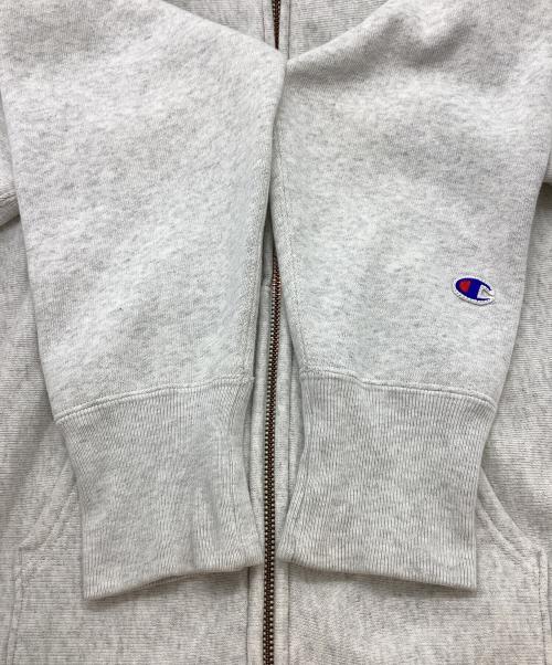 Champion（チャンピオン）Champion (チャンピオン) ジップパーカー グレー サイズ:Lの古着・服飾アイテム
