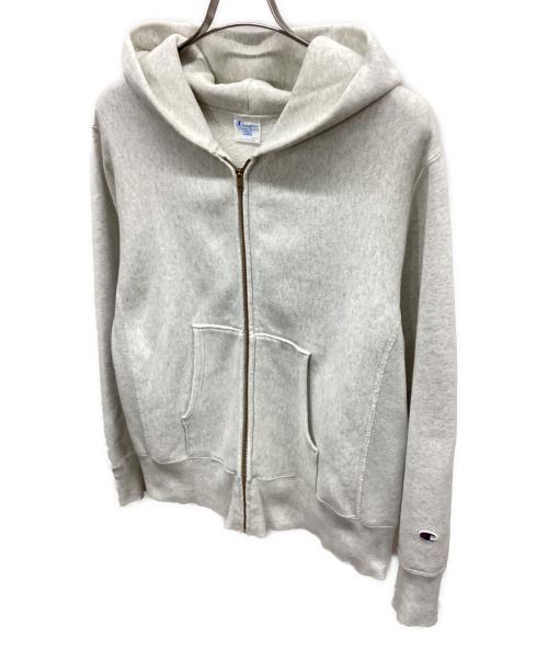 Champion（チャンピオン）Champion (チャンピオン) ジップパーカー グレー サイズ:Lの古着・服飾アイテム