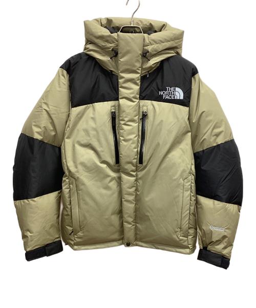 THE NORTH FACE（ザ ノース フェイス）THE NORTH FACE (ザ ノース フェイス) バルトロライトジャケット（ユニセックス） ベージュ×ブラック サイズ:Mの古着・服飾アイテム