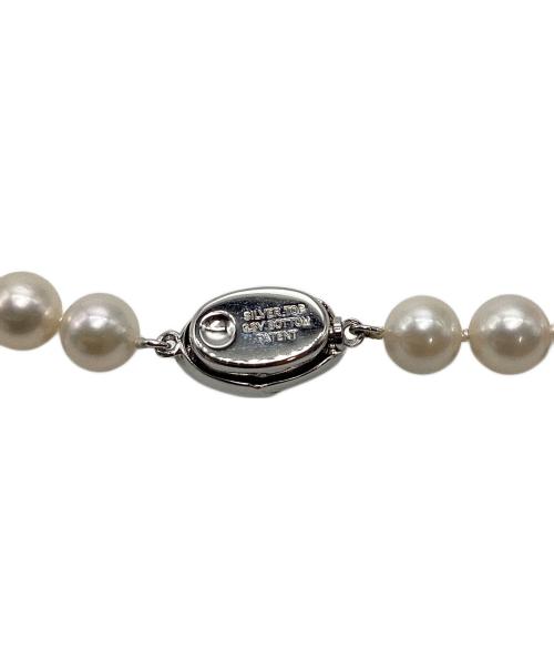 NICOLO POLO（ニコロポーロ）NICOLO POLO (ニコロポーロ) アコヤ真珠ネックレス・イヤリングセット ホワイト×シルバーの古着・服飾アイテム