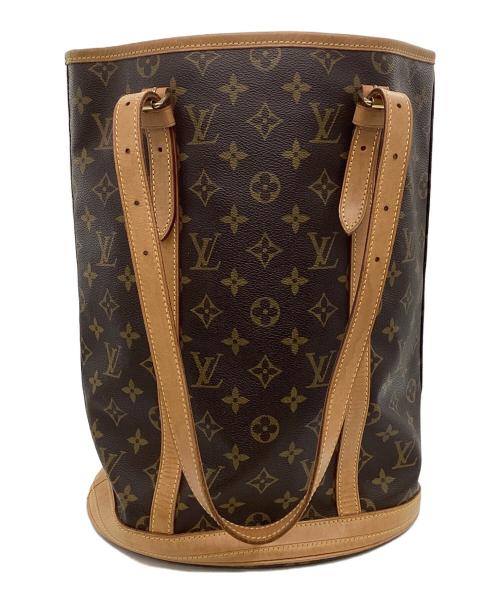 LOUIS VUITTON（ルイ ヴィトン）LOUIS VUITTON (ルイ ヴィトン) Louis Vuitton　モノグラム　バケットGM ブラウンの古着・服飾アイテム