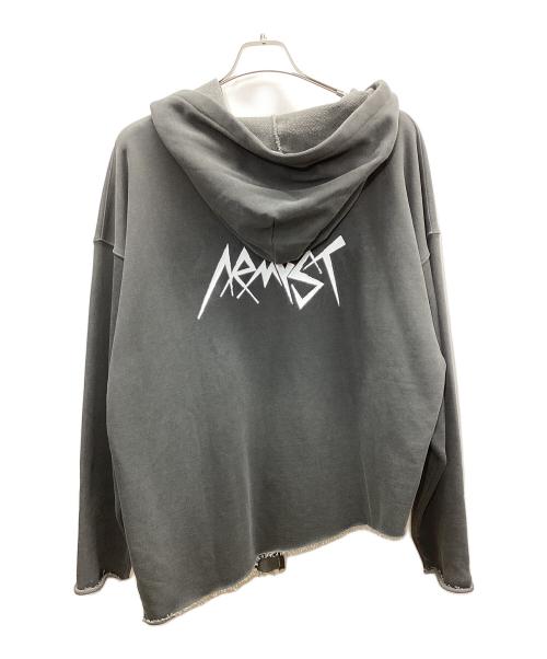 JUNG KOOK（ジョングク）JUNG KOOK (ジョングク) ARMYST (アーミスト) ジップパーカー グレー サイズ:XLの古着・服飾アイテム