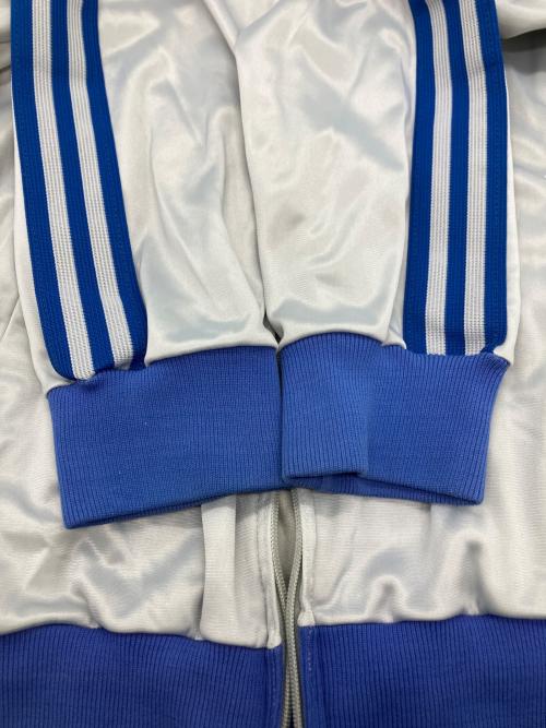 adidas（アディダス）adidas (アディダス) ATPトラックジャケット ライトグレー×ブルー サイズ:Lの古着・服飾アイテム