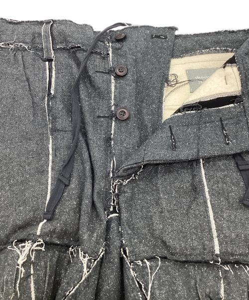 TAKAHIROMIYASHITA TheSoloIst.（タカヒロミヤシタ ザソロイスト）TAKAHIROMIYASHITA TheSoloIst. (タカヒロミヤシタ ザソロイスト) カットオフハーフパンツ グレー サイズ:Sの古着・服飾アイテム