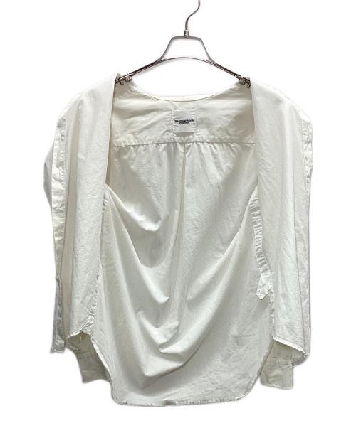 TAKAHIROMIYASHITA TheSoloIst.（タカヒロミヤシタ ザソロイスト）TAKAHIROMIYASHITA TheSoloIst. (タカヒロミヤシタ ザソロイスト) 長袖シャツ ホワイト サイズ:46の古着・服飾アイテム