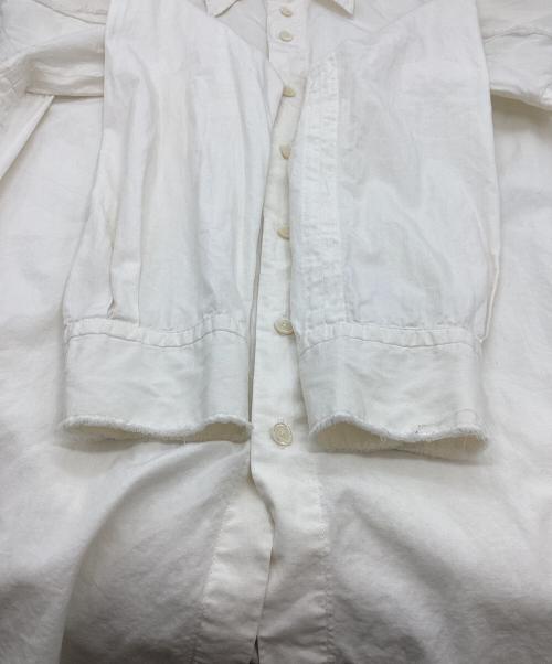 TAKAHIROMIYASHITA TheSoloIst.（タカヒロミヤシタ ザソロイスト）TAKAHIROMIYASHITA TheSoloIst. (タカヒロミヤシタ ザソロイスト) 長袖シャツ ホワイト サイズ:46の古着・服飾アイテム