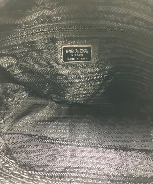 PRADA（プラダ）PRADA (プラダ) ナイロントートバッグ ブラックの古着・服飾アイテム