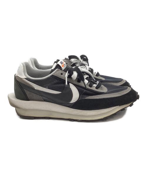 NIKE（ナイキ）NIKE (ナイキ) sacai (サカイ) スニーカー ブラック×ホワイト サイズ:27.5の古着・服飾アイテム