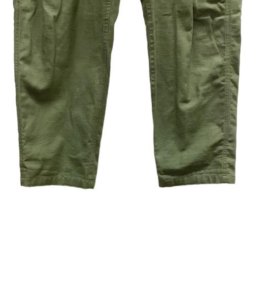US ARMY（ユーエスアーミー）US ARMY (ユーエスアーミー) コットンサテンベイカーパンツ カーキ サイズ:36の古着・服飾アイテム