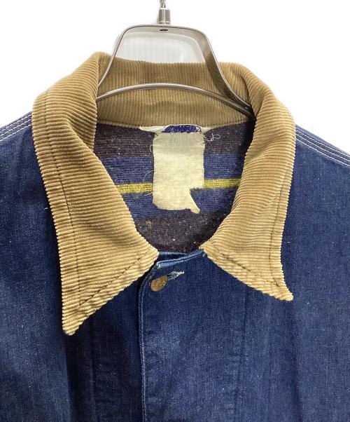 LEE（リー）LEE (リー) デニムカバーオール ベージュ×インディゴ サイズ:42の古着・服飾アイテム