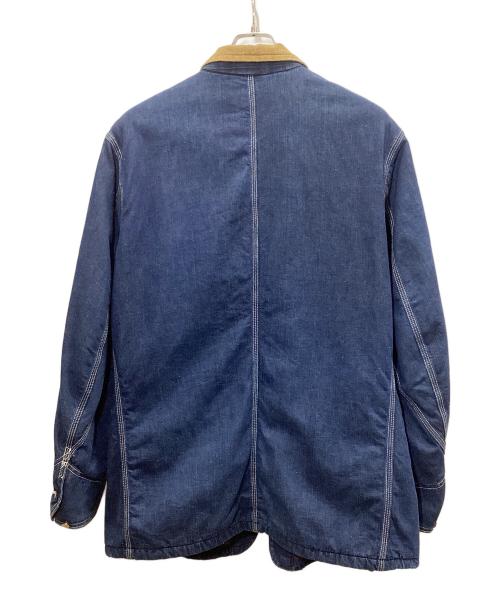 LEE（リー）LEE (リー) デニムカバーオール ベージュ×インディゴ サイズ:42の古着・服飾アイテム