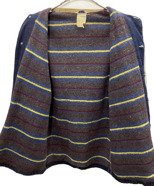 LEE（リー）LEE (リー) デニムカバーオール ベージュ×インディゴ サイズ:42の古着・服飾アイテム