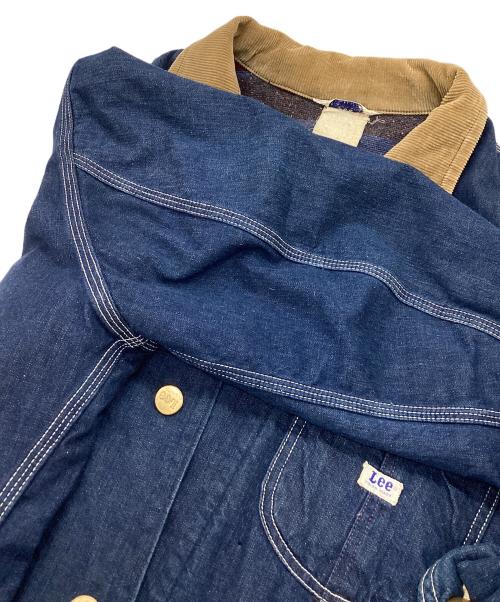 LEE（リー）LEE (リー) デニムカバーオール ベージュ×インディゴ サイズ:42の古着・服飾アイテム