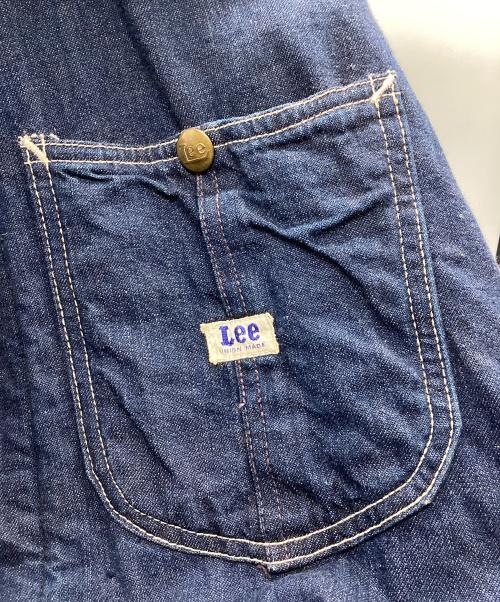 LEE（リー）LEE (リー) デニムカバーオール ベージュ×インディゴ サイズ:42の古着・服飾アイテム