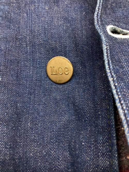 LEE（リー）LEE (リー) デニムカバーオール ベージュ×インディゴ サイズ:42の古着・服飾アイテム