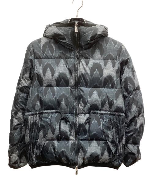 TATRAS（タトラス）TATRAS (タトラス) TATRAS タトラス Rライン MISSOURI オリジナルプリント ダウンジャケット リバーシブル グレー×ブラック サイズ:2の古着・服飾アイテム