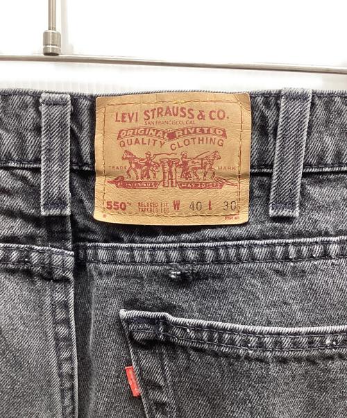 LEVI'S（リーバイス）LEVI'S (リーバイス) デニムパンツ ブラック サイズ:40の古着・服飾アイテム