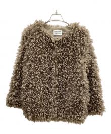 OHOTORO（オオトロ）の古着「プードルファー ジャケット」｜ブラウン