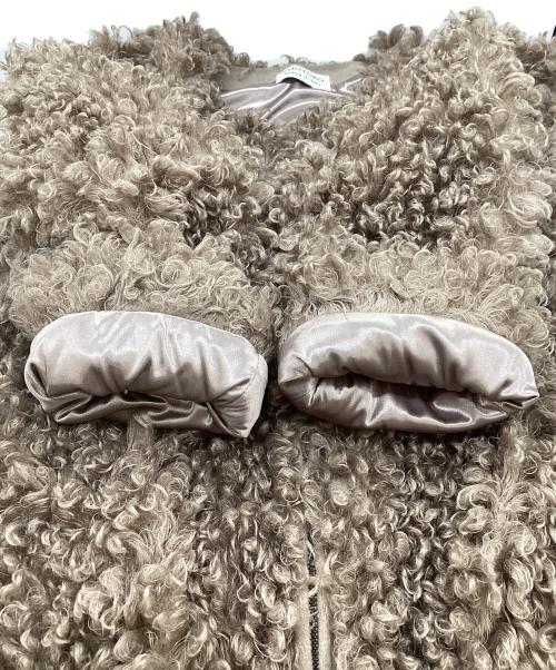 OHOTORO（オオトロ）OHOTORO (オオトロ) プードルファー ジャケット ブラウン サイズ:表記なしの古着・服飾アイテム