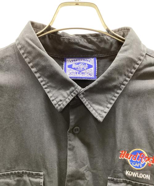 Hard Rock cafe（ハードロックカフェ）Hard Rock cafe (ハードロックカフェ) 長袖シャツ ネイビー サイズ:XLの古着・服飾アイテム