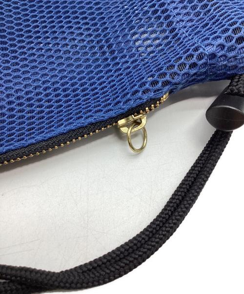 santaku（サンタク）Santaku (サンタク) メッシュサコッシュ ブルーの古着・服飾アイテム