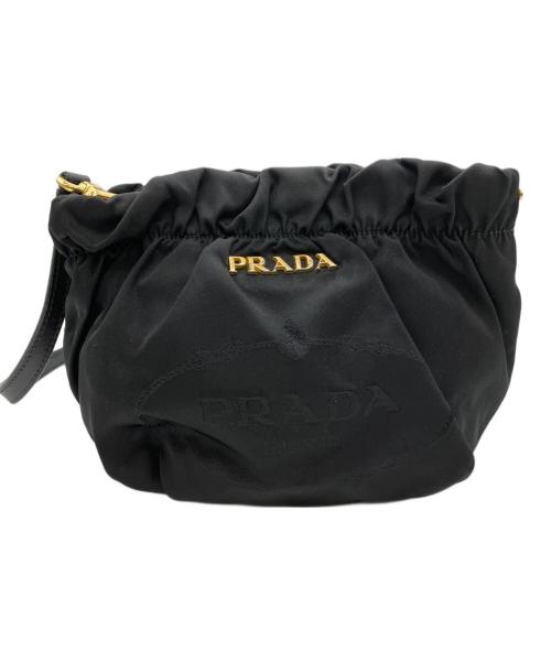 PRADA（プラダ）PRADA (プラダ) ショルダーバッグ ブラックの古着・服飾アイテム